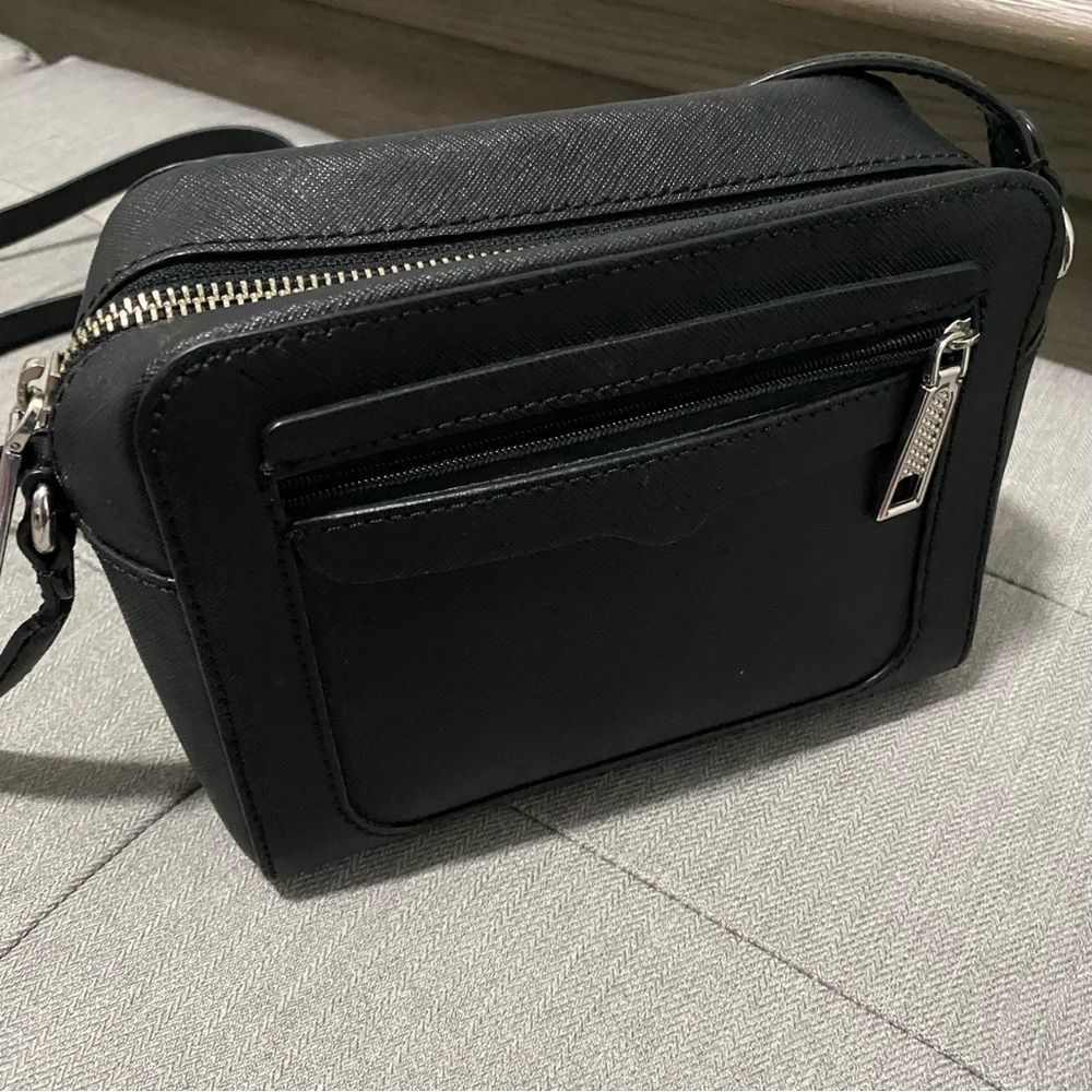 Rebecca Minkoff Black Leather Crossbody Bag